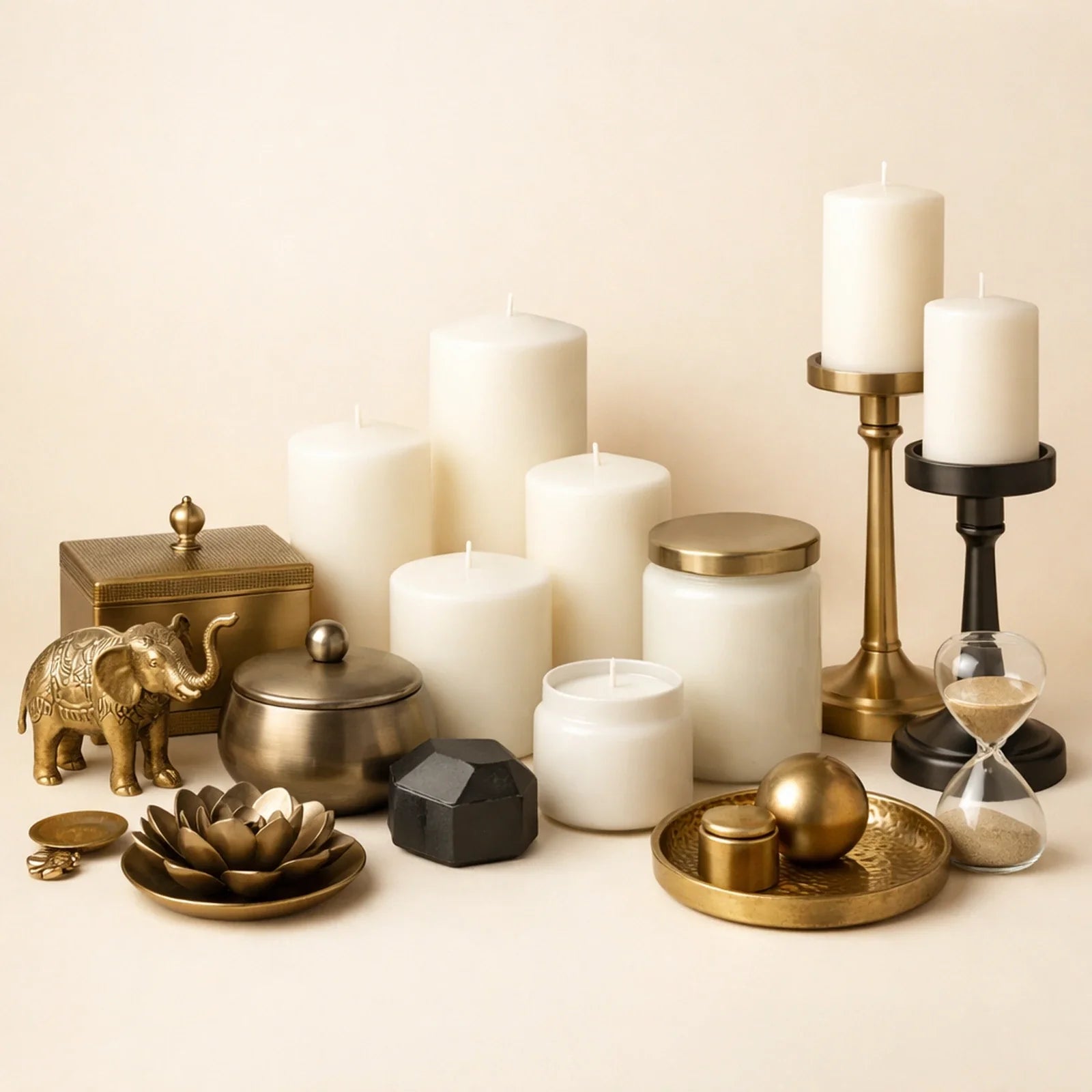 Metal Articles & Candles
