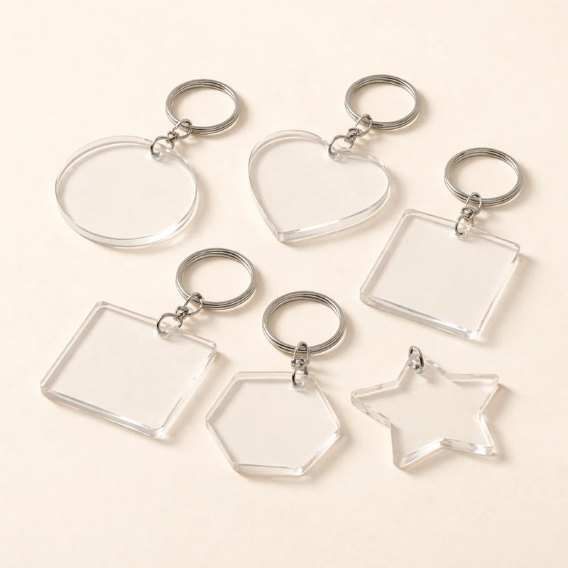 Acrylic Keychain Blank Set
