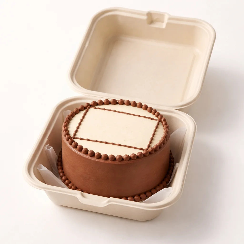Mini Chocolate Birthday Bento Cake