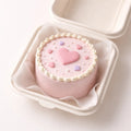 Pastel Heart Bento Cake