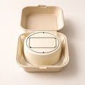 Minimalist White Bento Cake