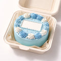 Blue Celebration Bento Cake