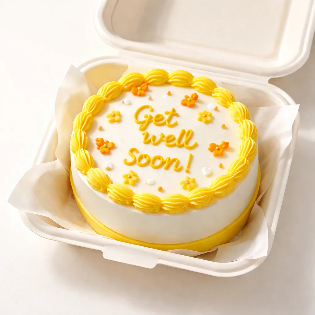 Sunshine Yellow Bento Cake