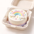 Rainbow Pastel Bento Cake