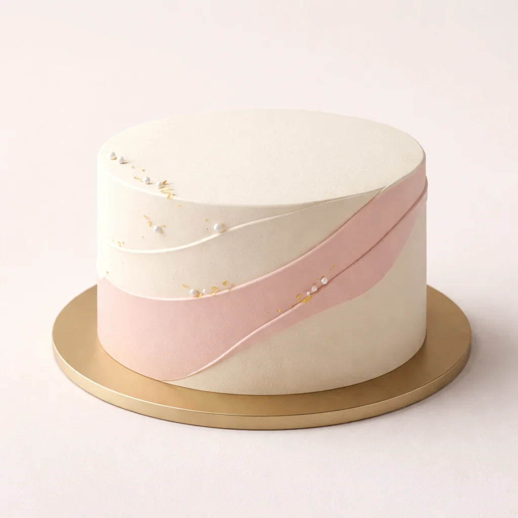 Minimalist Pastel Designer Cake