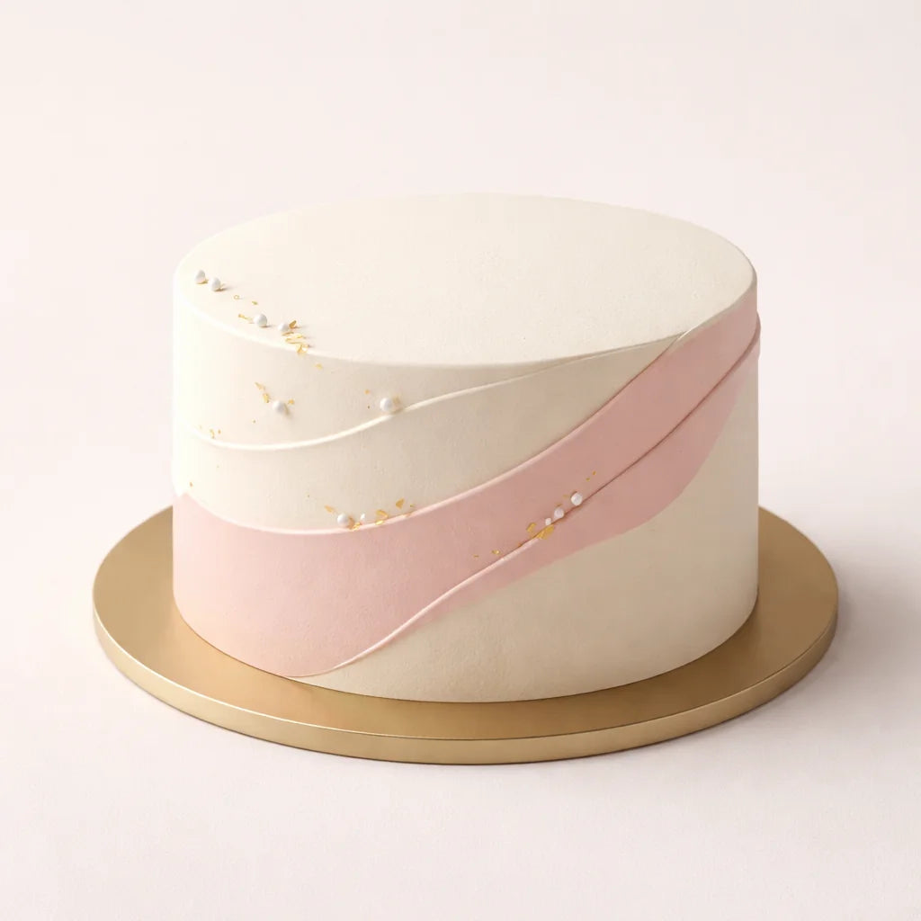 Minimalist Pastel Designer Cake
