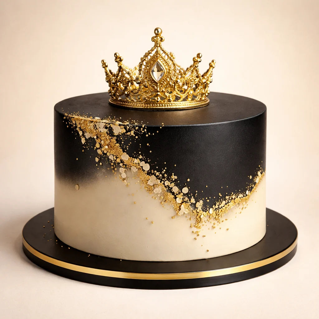 Royal Crown Designer Cake