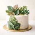 Tropical Leaf Designer Cake
