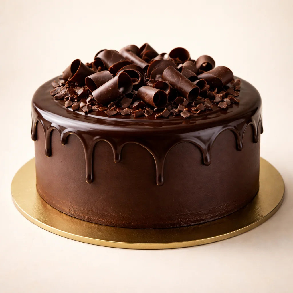 Eggless Chocolate Truffle Cake