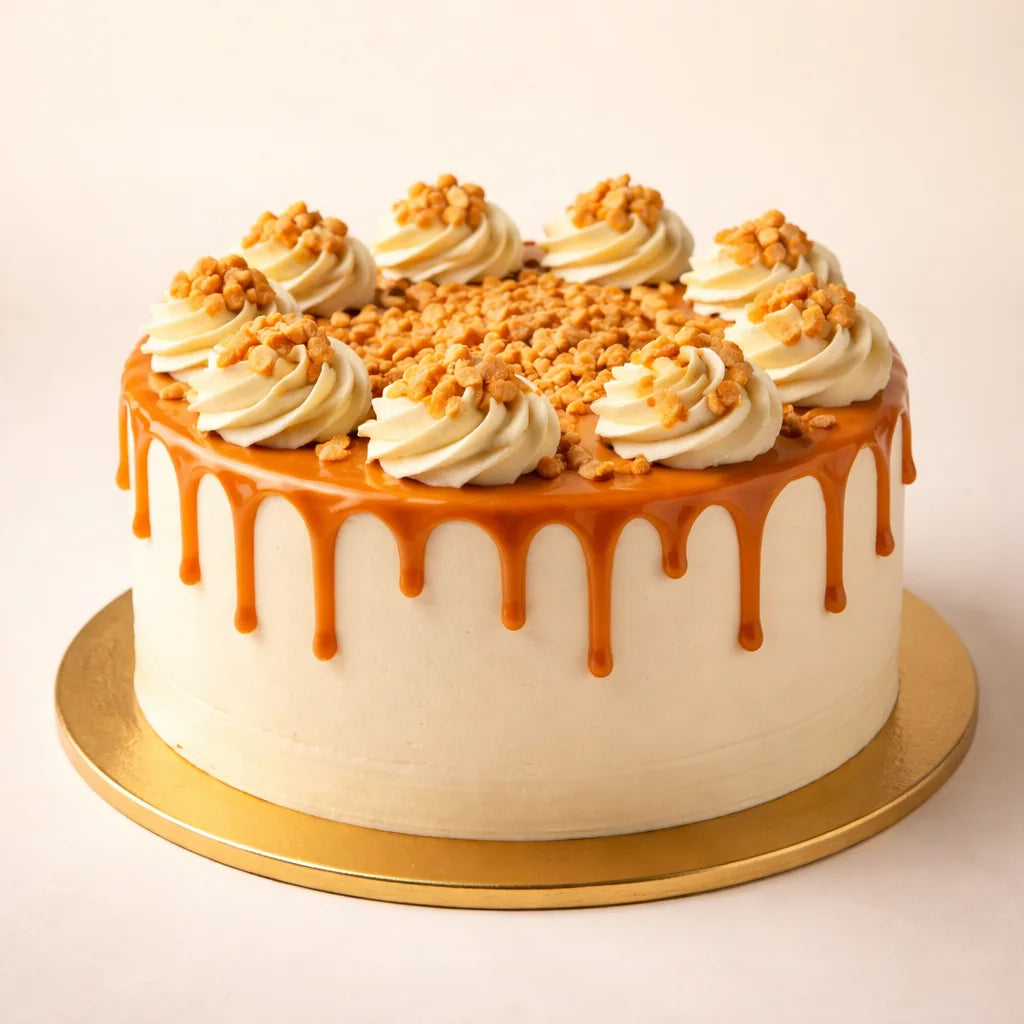 Butterscotch Crunch Cake