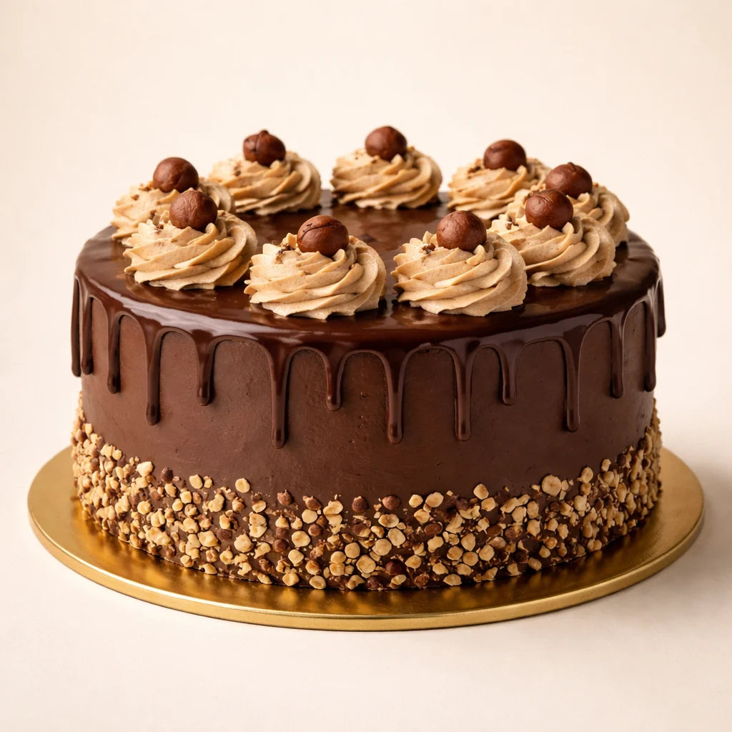 Chocolate Hazelnut Style Cake