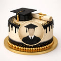 Graduation Photo Celebration Cake