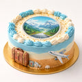 Travel Memory Photo Cake