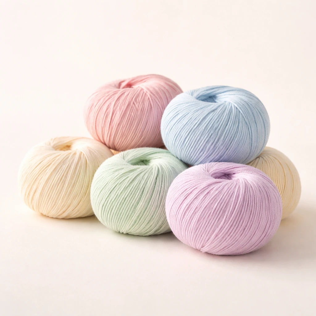 Pastel Cotton Yarn Bundle