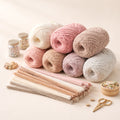 Plush Yarn and Chenille Combo