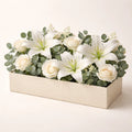 White Elegance Flower Box