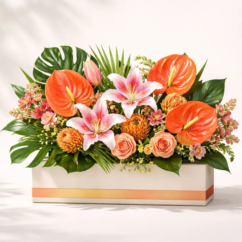 Tropical Paradise Flower Box