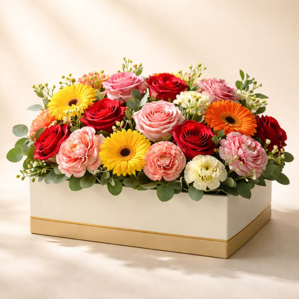 Mixed Celebration Flower Box