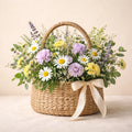 Rustic Wildflower Basket