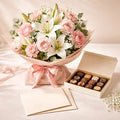 Pastel Mixed Flower Celebration Combo