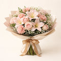Romantic Pink Flower Bouquet