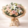 Premium Mixed Lily and Rose Bouquet