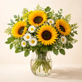 Sunflower Garden Flower Vase