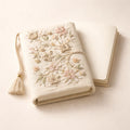 Embroidered Fabric Journal Cover