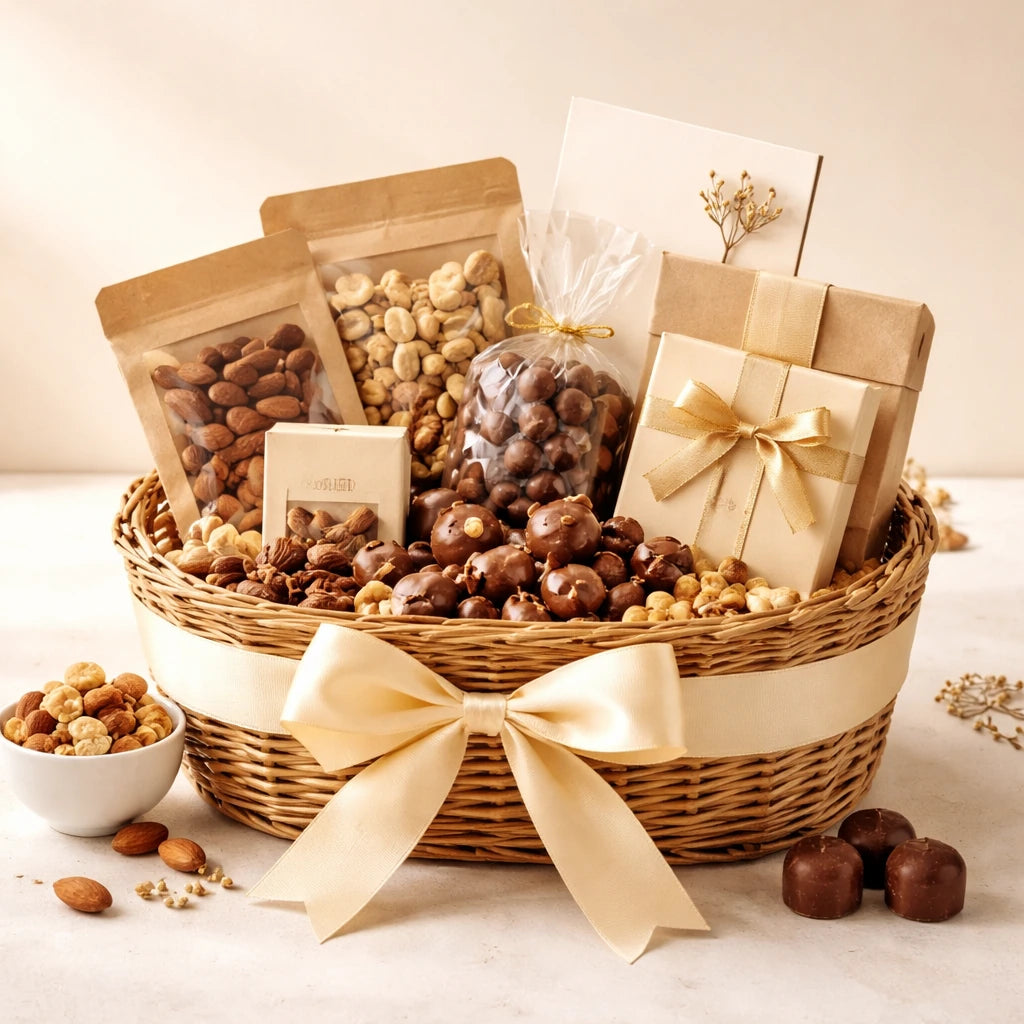 Chocolate and Nut Gift Hamper