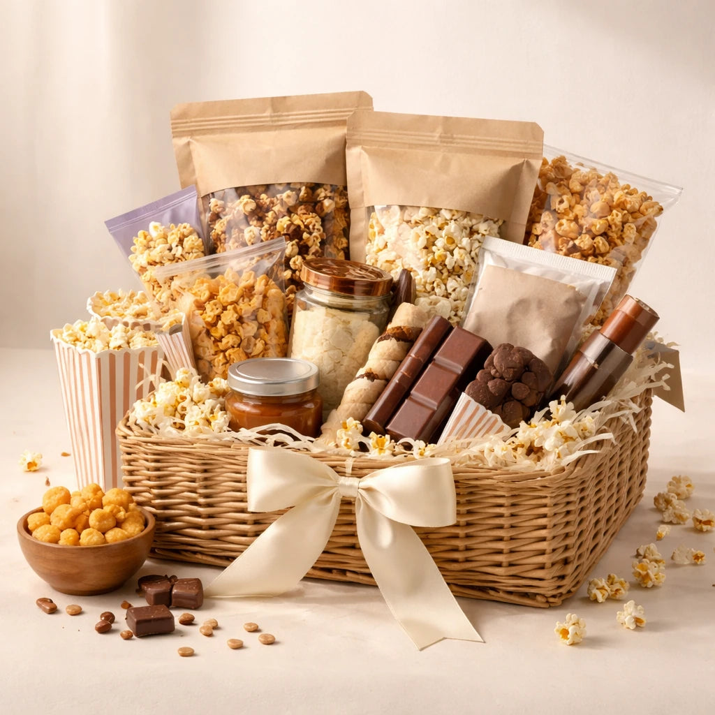Popcorn and Movie Snack Hamper