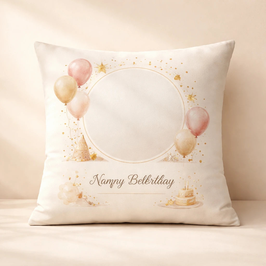 Personalised Birthday Cushion