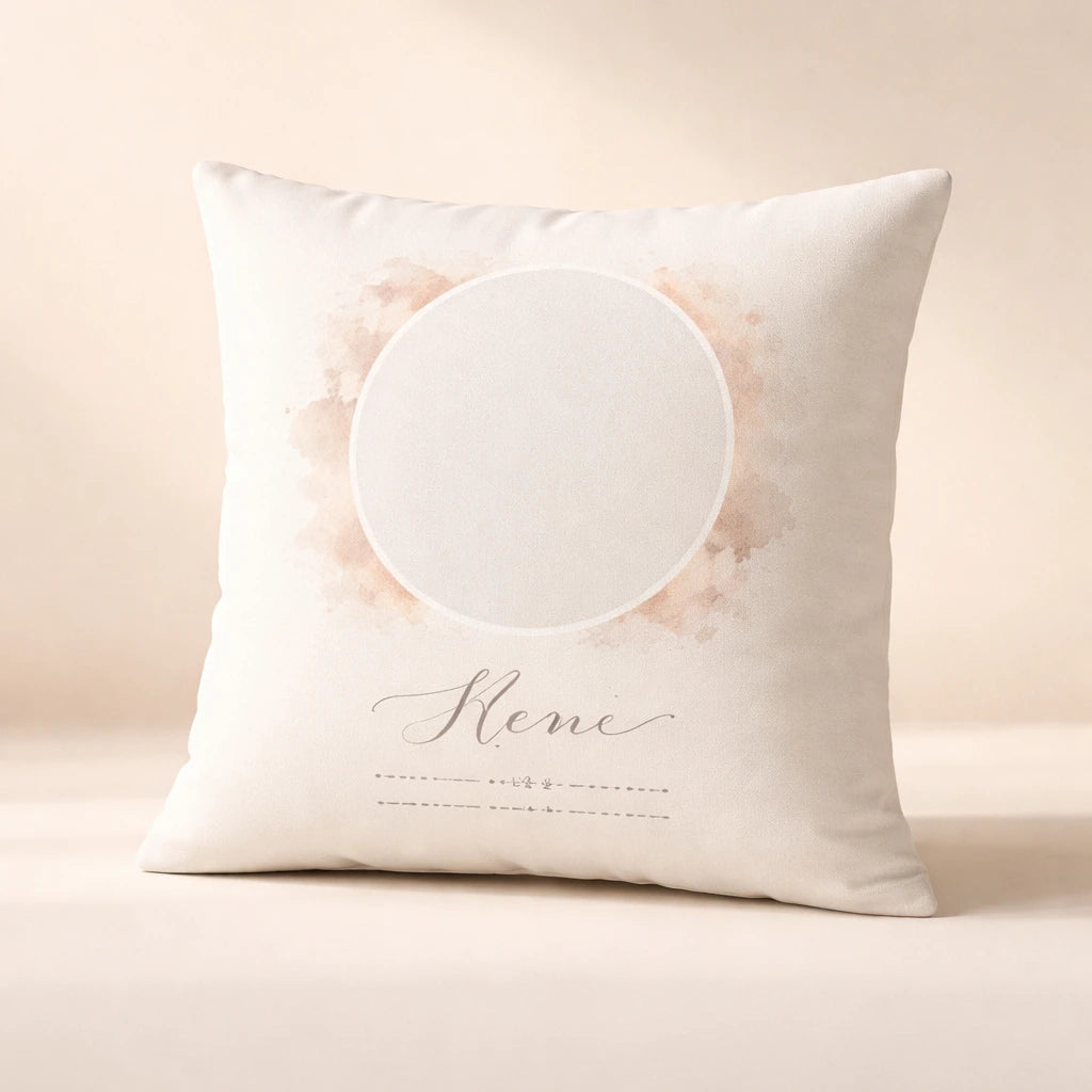 Personalised Baby Photo Cushion