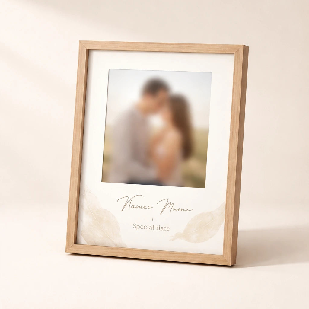Personalised Couple Memory Frame