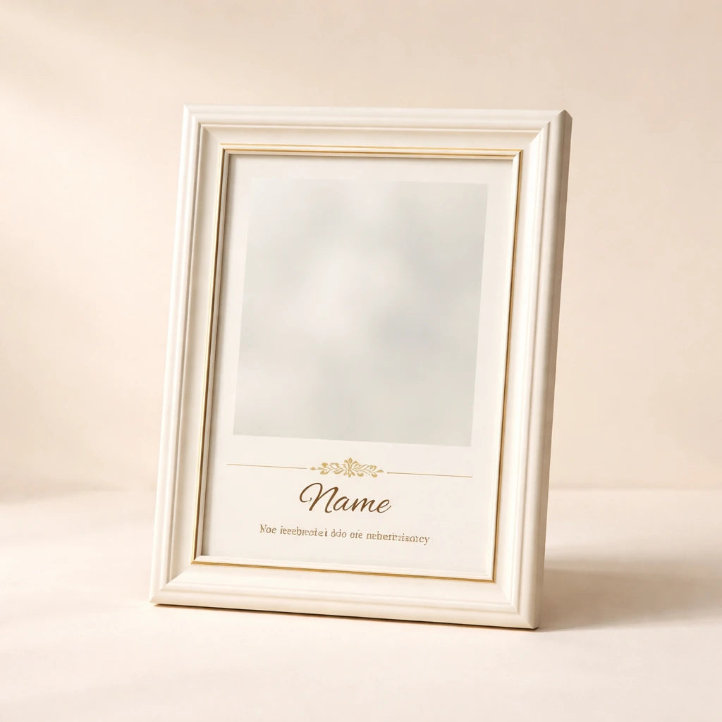 Personalised Memorial Photo Frame