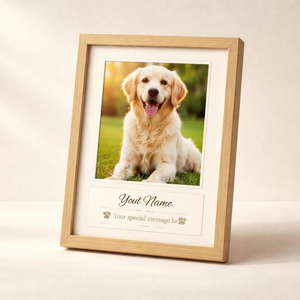 Personalised Pet Photo Frame