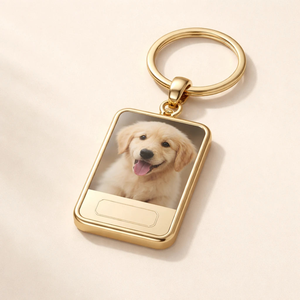 Personalised Pet Photo Keychain