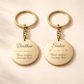 Personalised Sibling Keychain