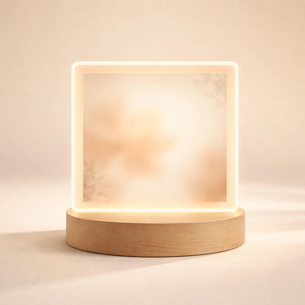 Personalised Photo LED-Style Lamp