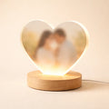 Personalised Heart Photo Lamp