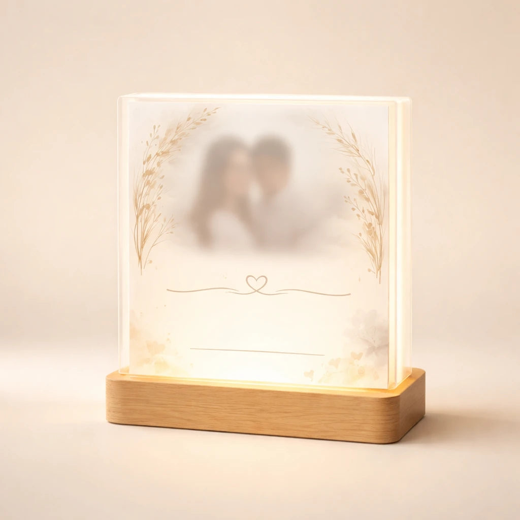 Personalised Anniversary Date Lamp