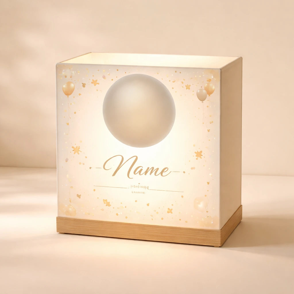 Personalised Birthday Name Lamp