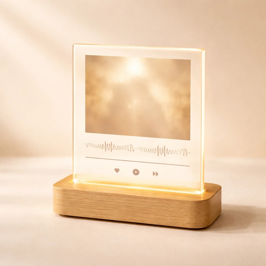 Personalised Music Memory Lamp