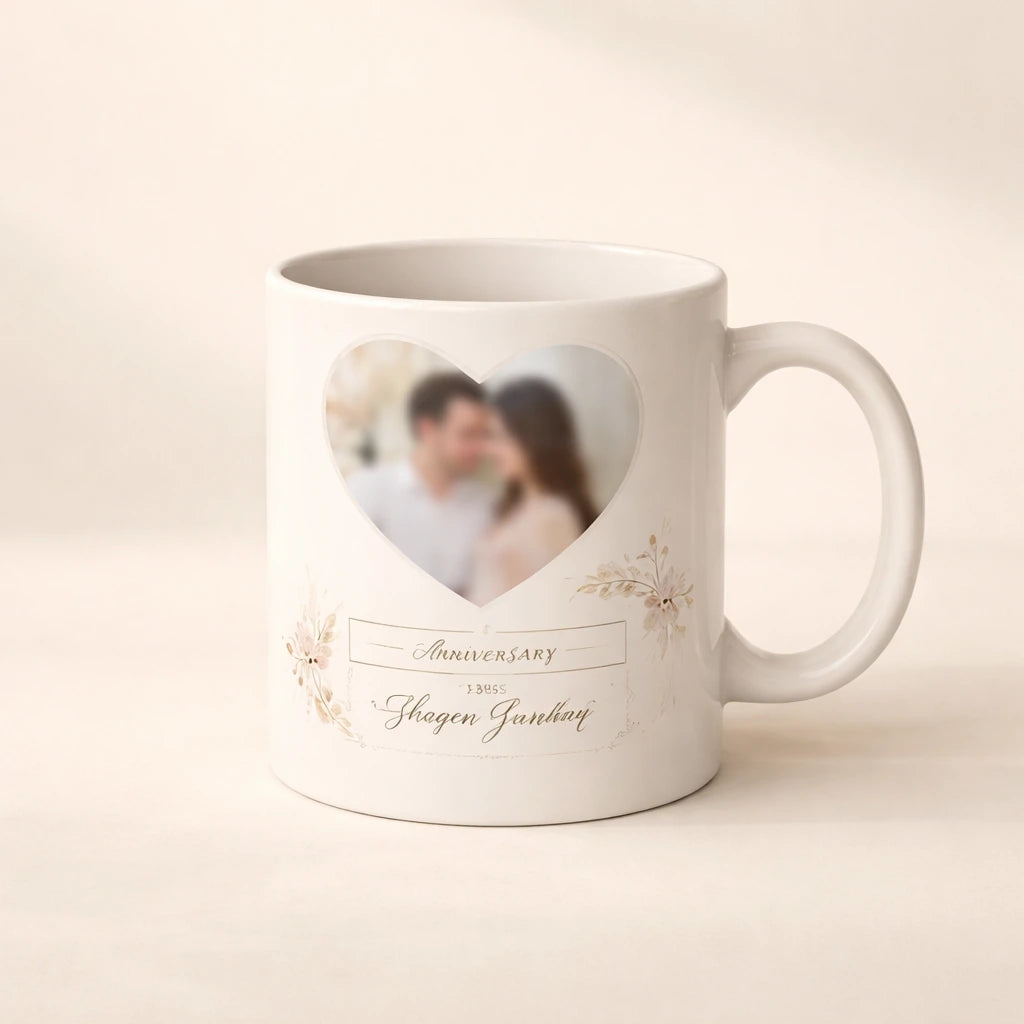 Personalised Anniversary Mug