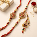Classic Bhaiya-Bhabhi Rakhi Pair