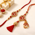 Om Motif Bhaiya-Bhabhi Rakhi