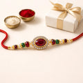 Gemstone-Style Designer Rakhi
