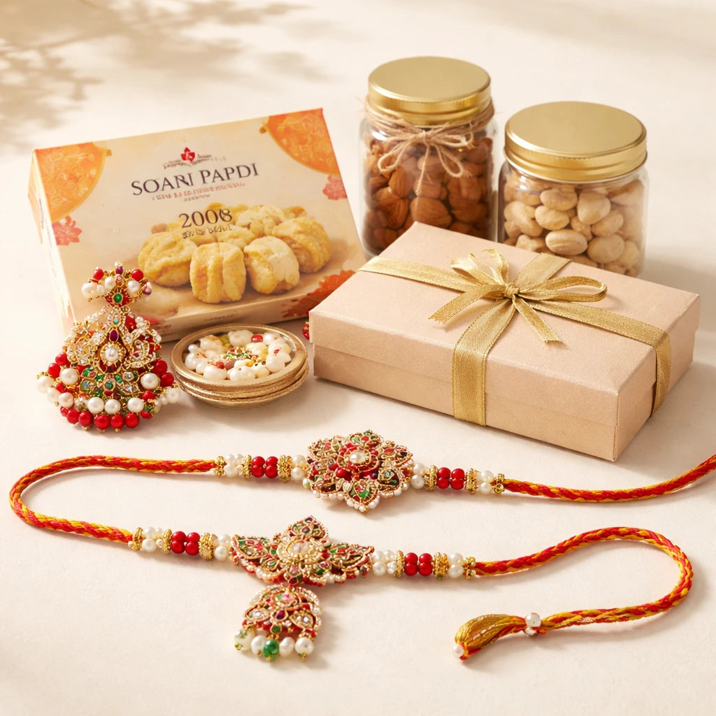 Bhaiya-Bhabhi Rakhi Hamper