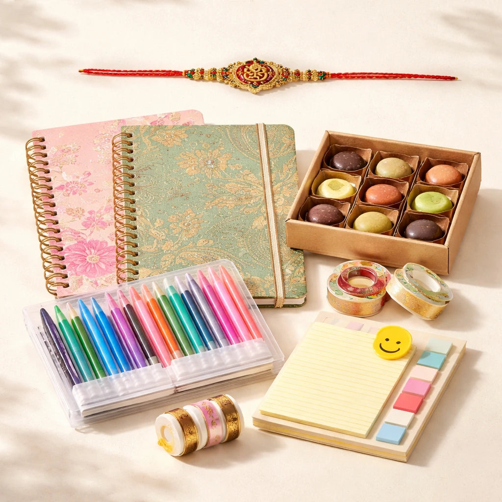Rakhi Stationery Gift Hamper