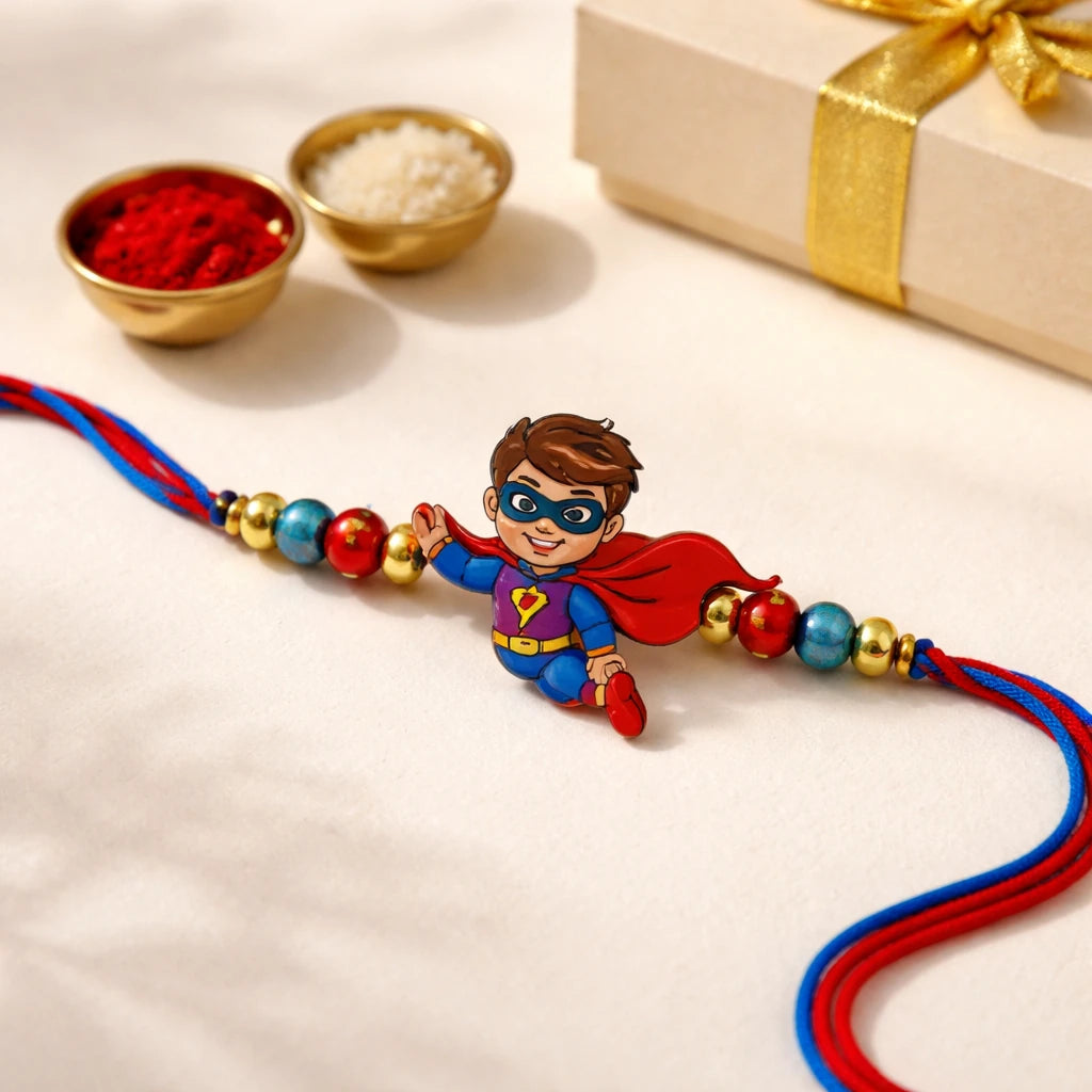 Superhero-Style Kids Rakhi
