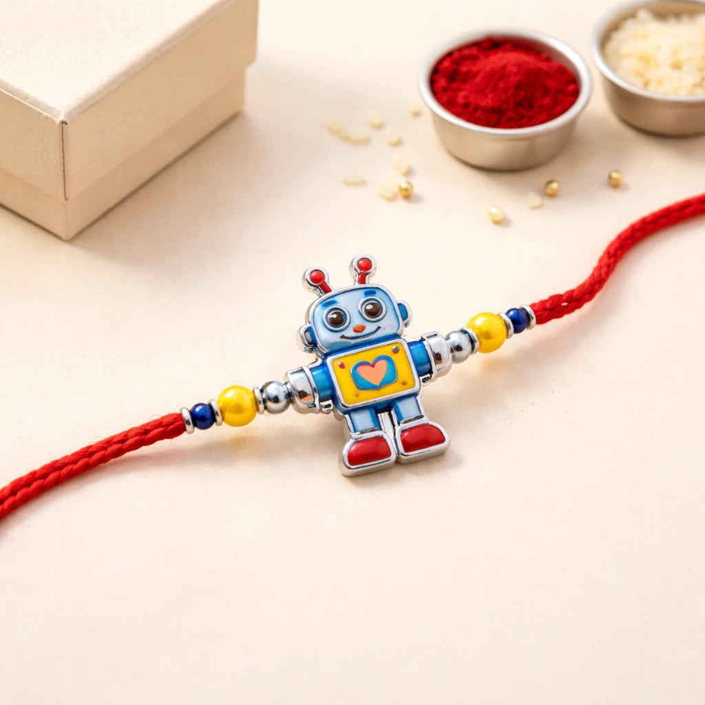 Robot Theme Kids Rakhi
